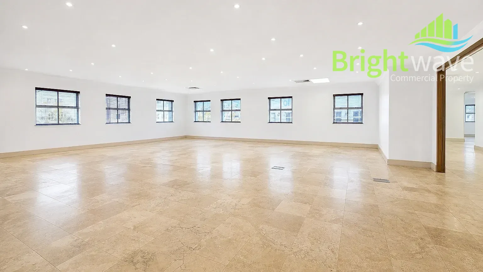 Open plan office area at 4 Silverwood Close - Steenberg Office Park