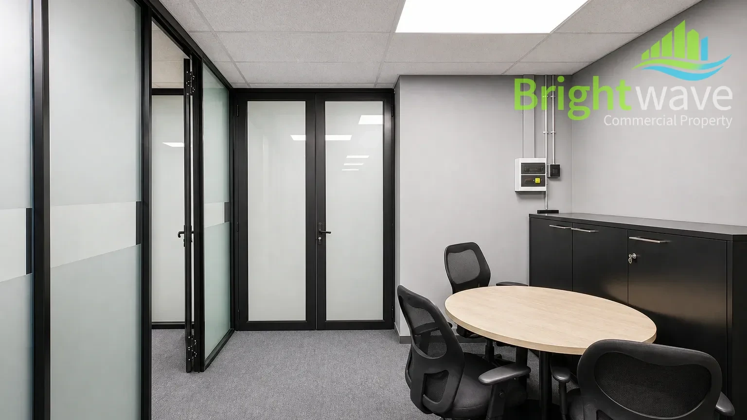 Open plan office area at 4 Silverwood Close - Steenberg Office Park