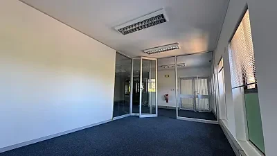 Open plan office area at Clareview Office Park