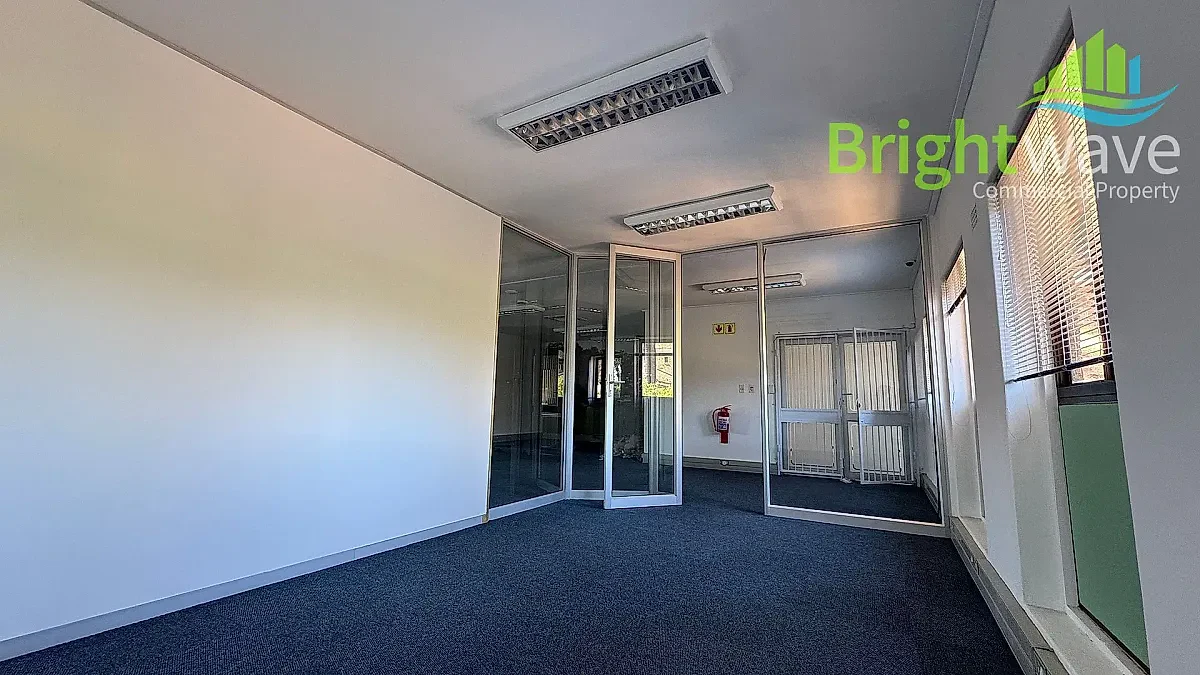 Open plan office area at Clareview Office Park