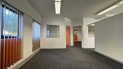 Open plan office area at Clareview Office Park
