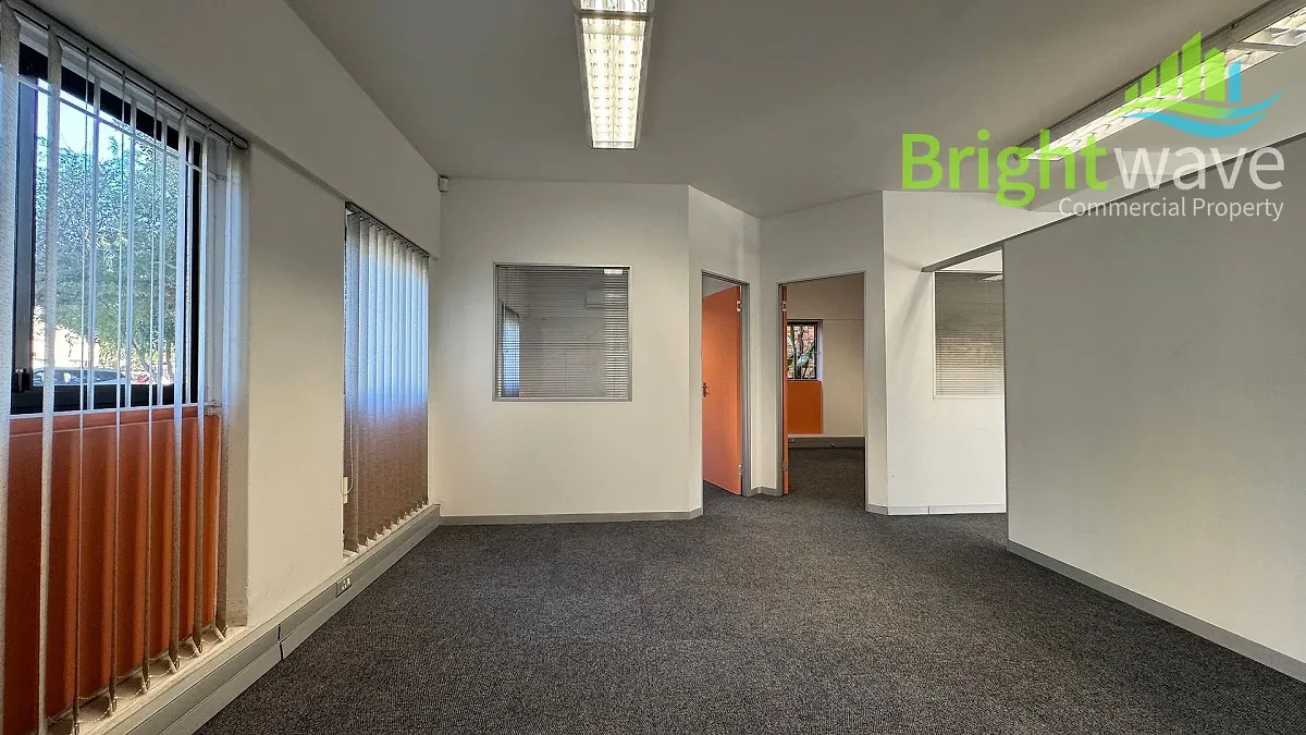 Open plan office area at Clareview Office Park