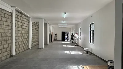 Open plan office area at 9 Yew Street