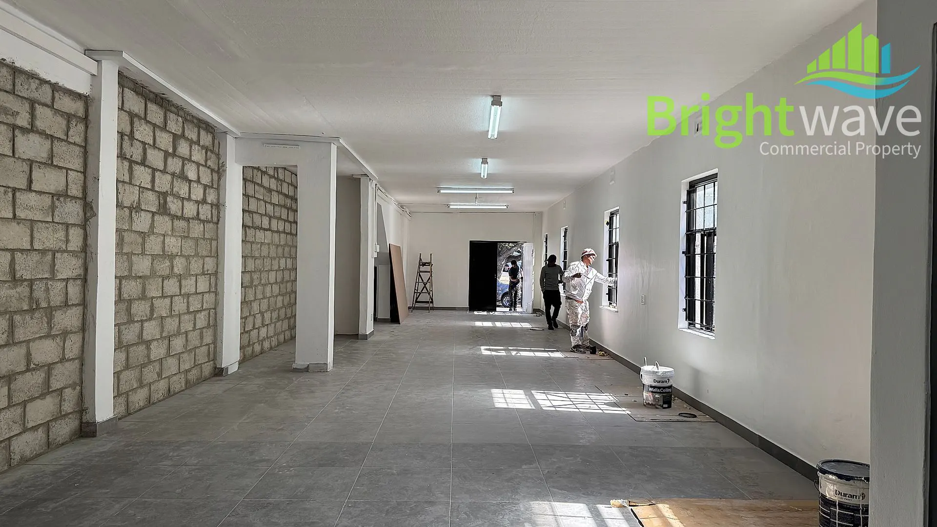 Open plan office area at 9 Yew Street