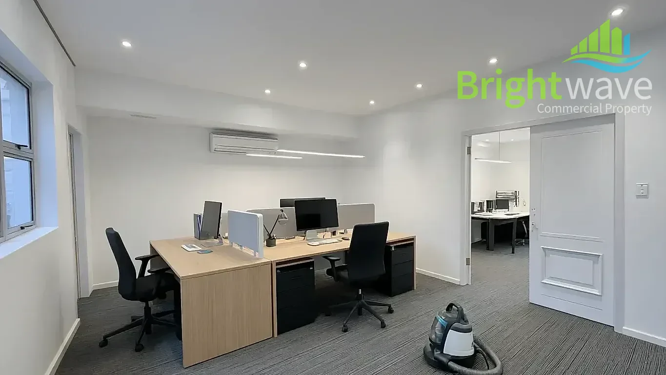 Open plan office area at 25 Hope Street
