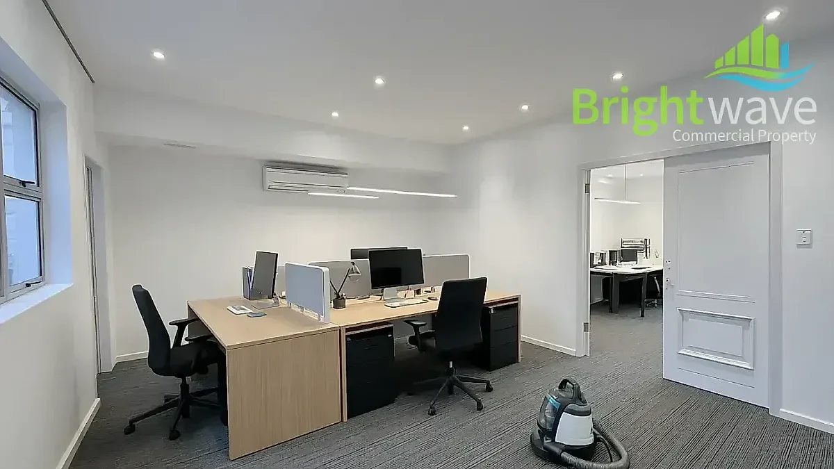 Open plan office area at 25 Hope Street
