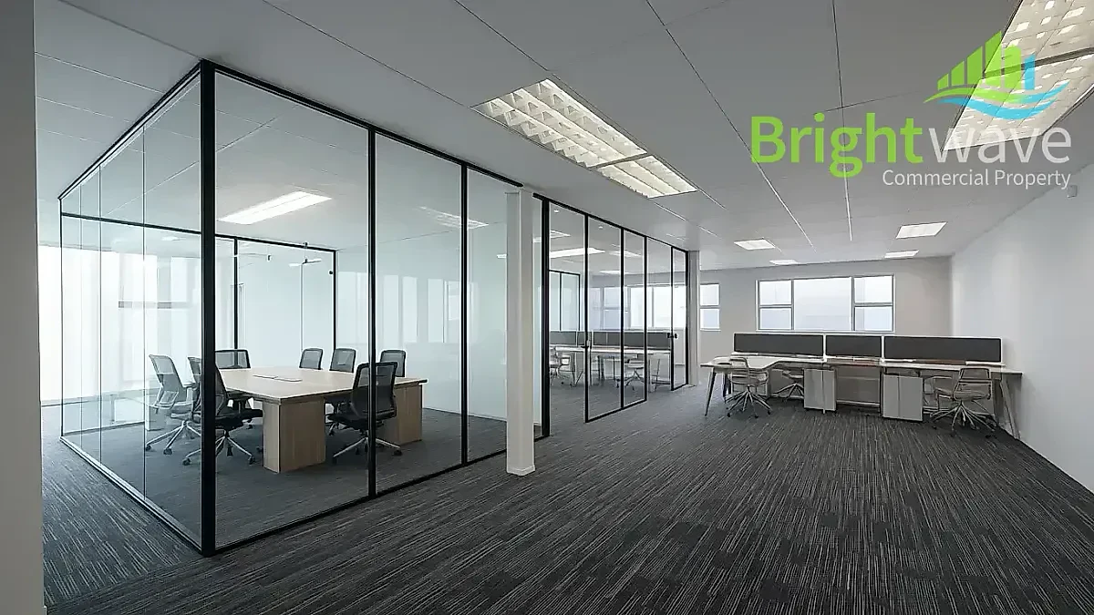 Office layout at 25 Hope Street, Gardens