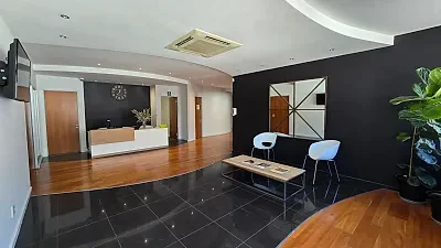 Open plan office area at 25 Hope Street