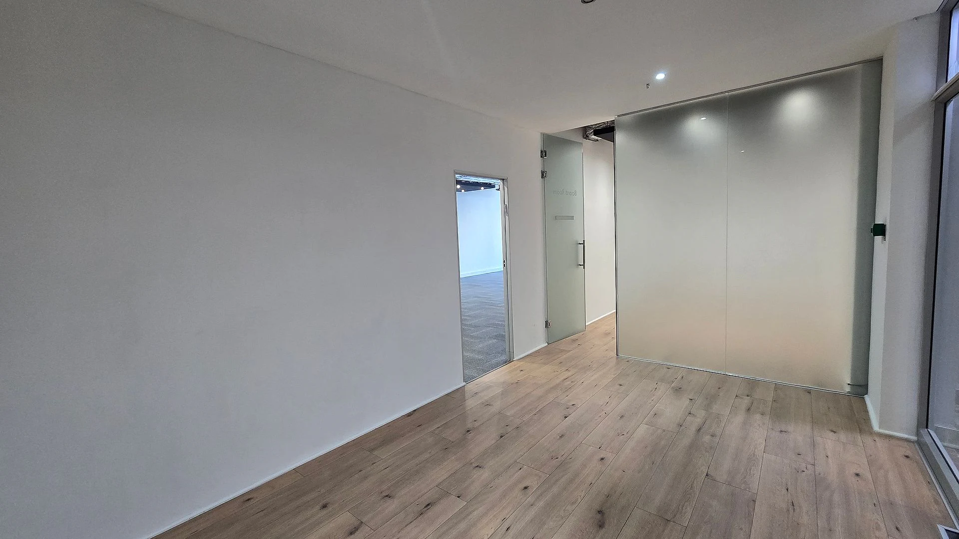 Open plan office area at The Point