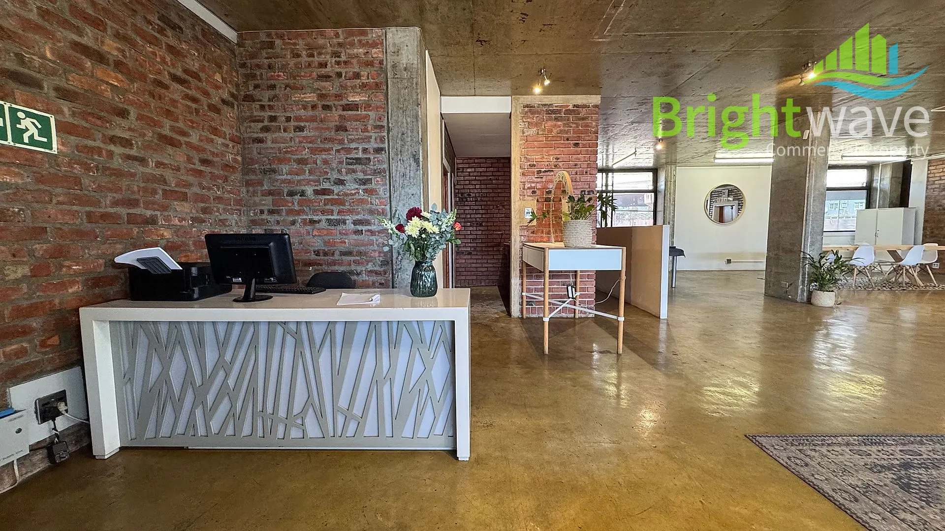 Open plan office area at Woodstock Studios