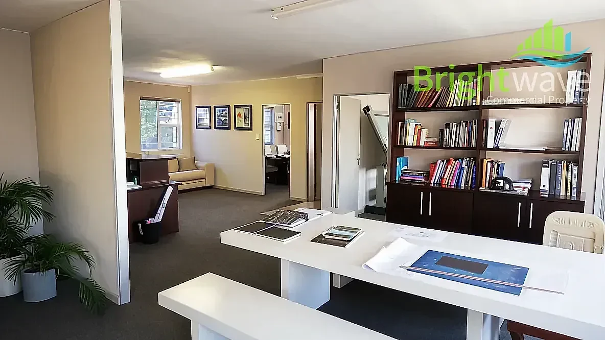 Open plan office area at Devonshire Court