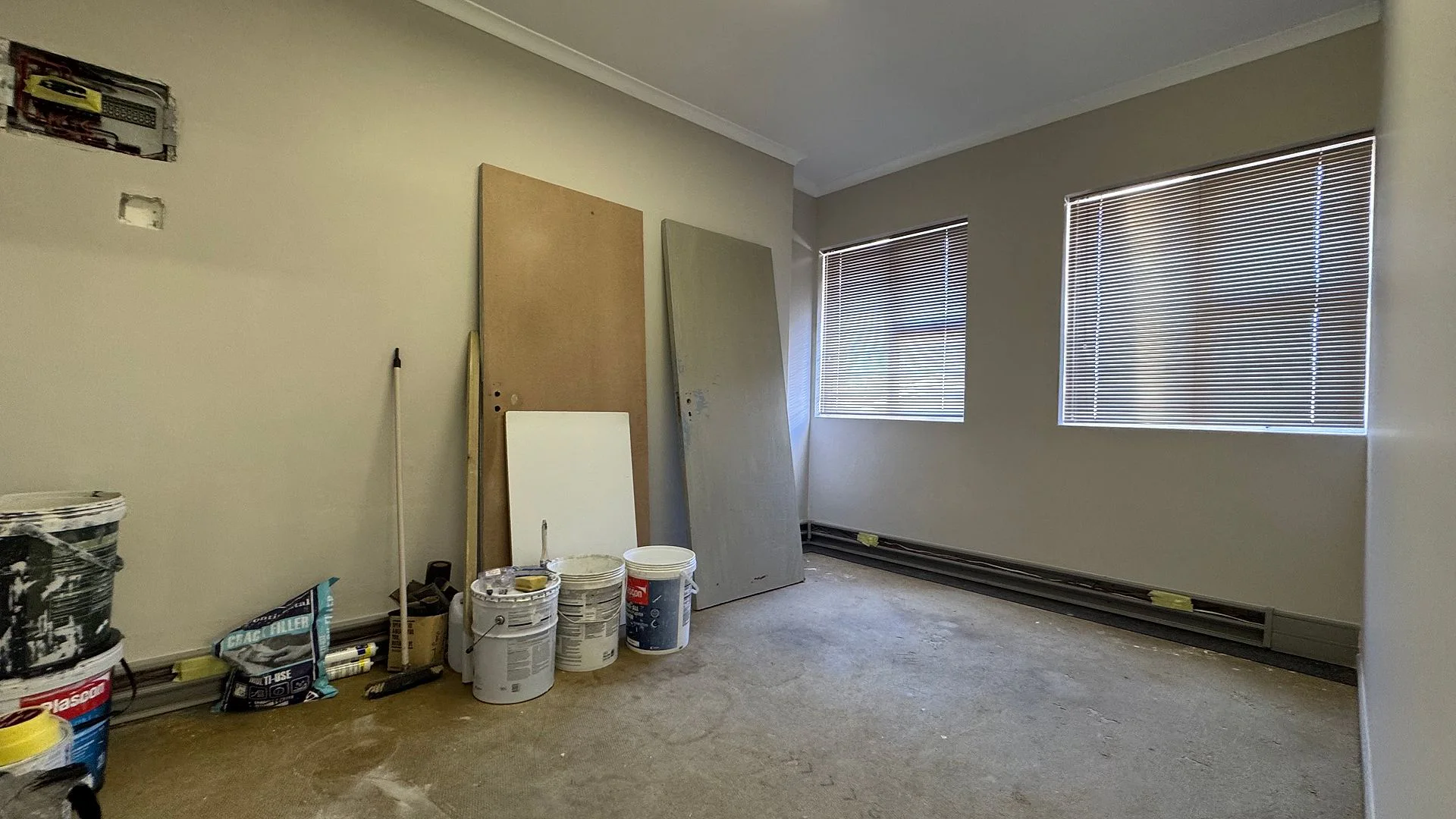 Open plan office area at Devonshire Court
