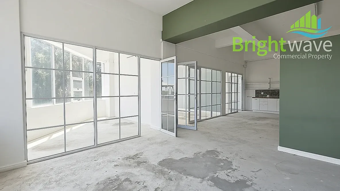 Interior of office space at 172 De Waal House