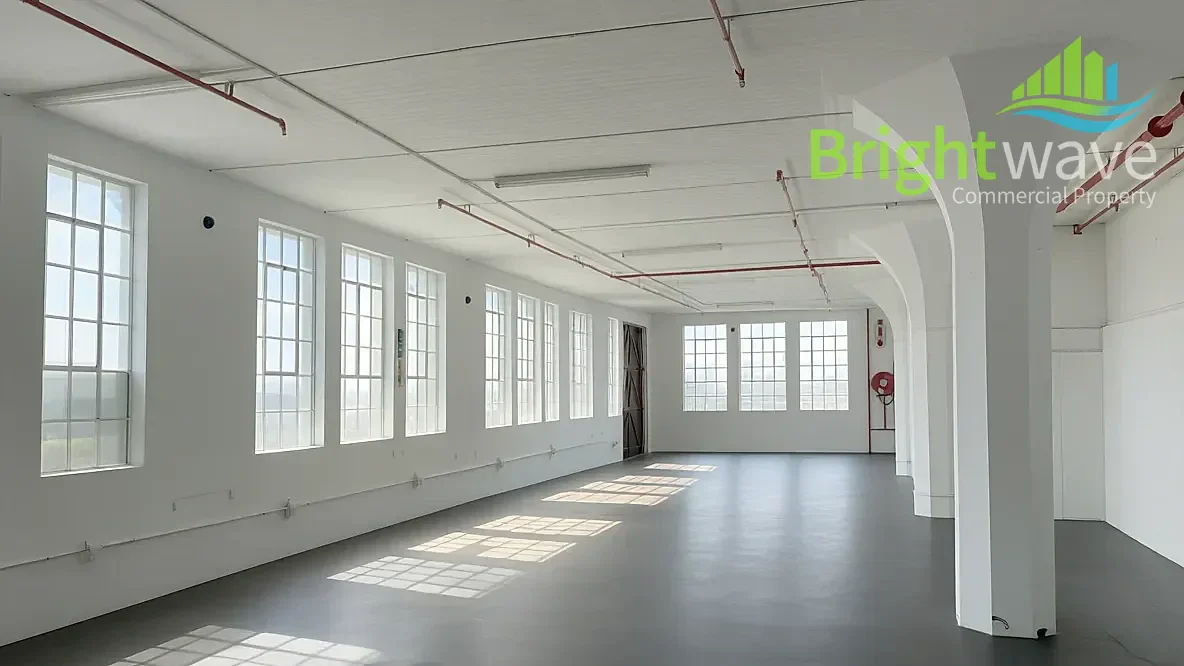 Open plan industrial area at Tollgate Industrial Centre