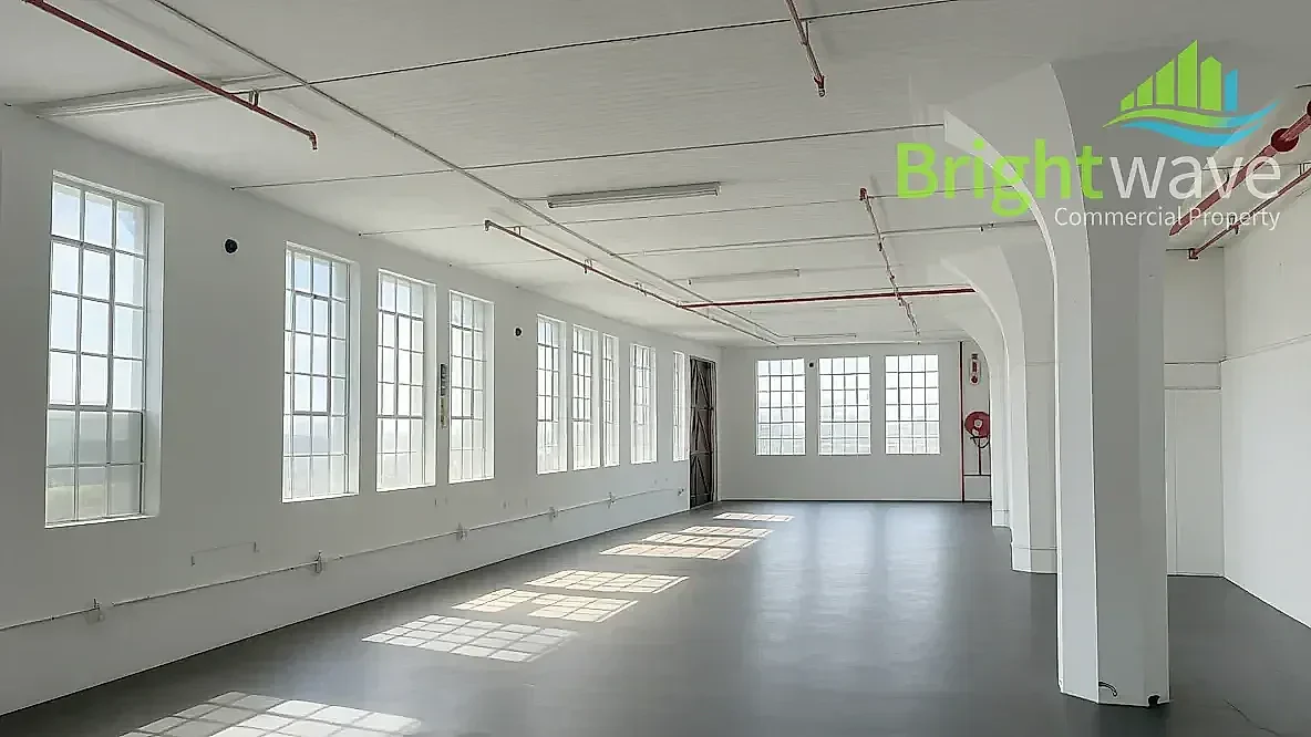 Open plan office area at Tollgate Industrial Centre