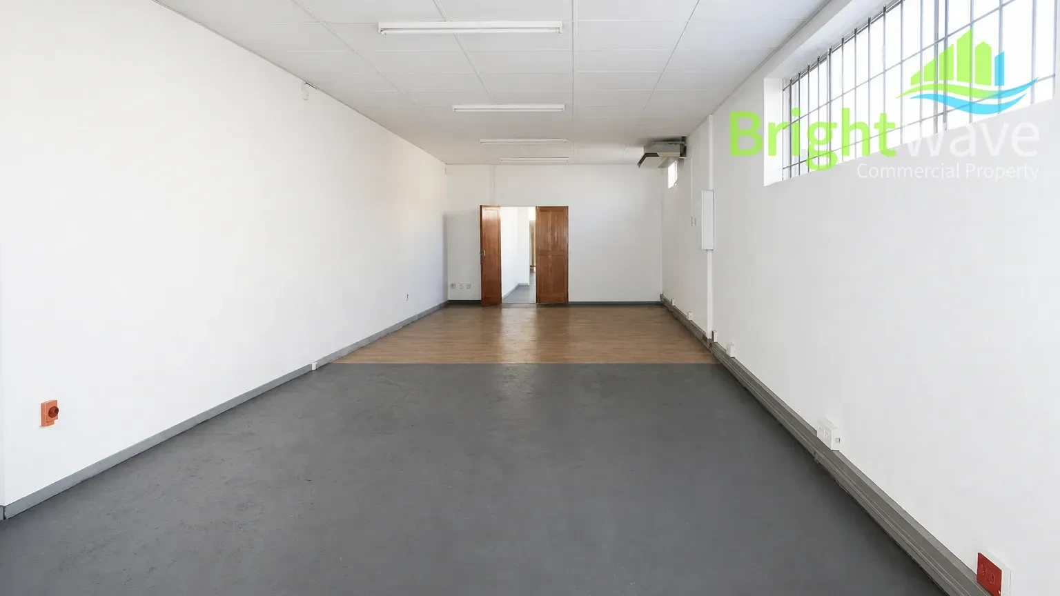 Open plan industrial area at Industry Park