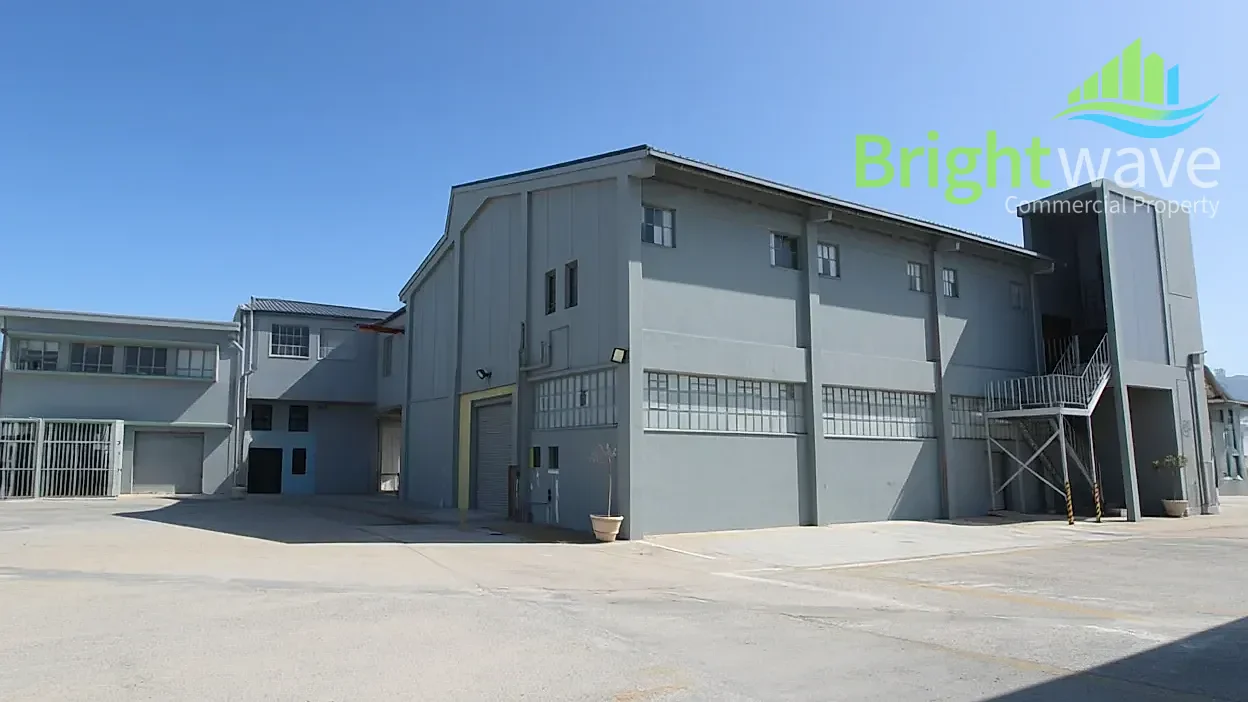 Interior of industrial space at Hangar 17
