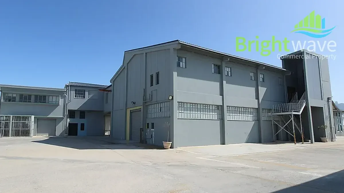 Interior of warehouse space at Hangar 17
