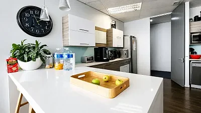 Open plan office area at Tygerberg Office Park