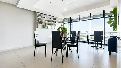 Open plan office area at Tygerberg Office Park