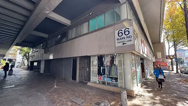 Morkels Building in Claremont, exterior view.