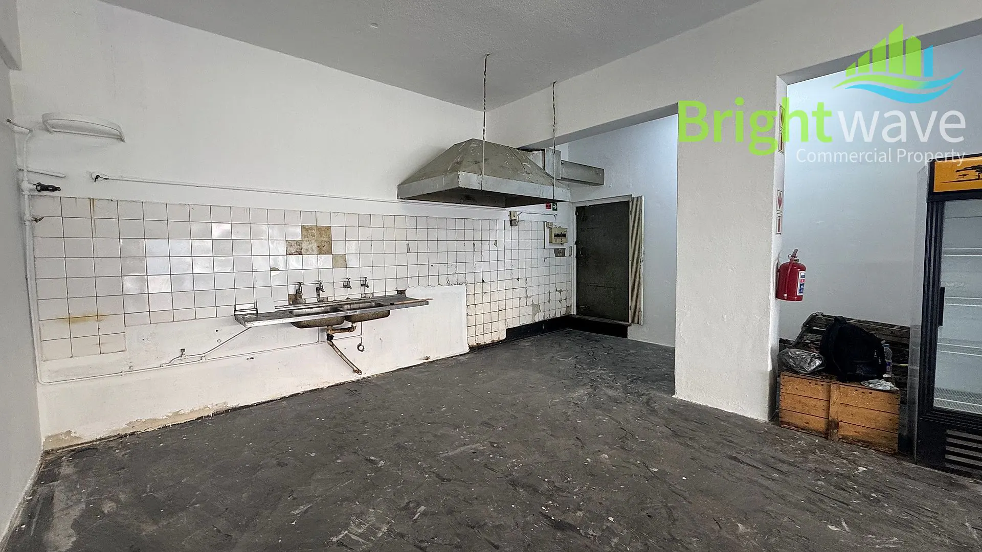 Open plan retail area at 37 Sir Lowry Road