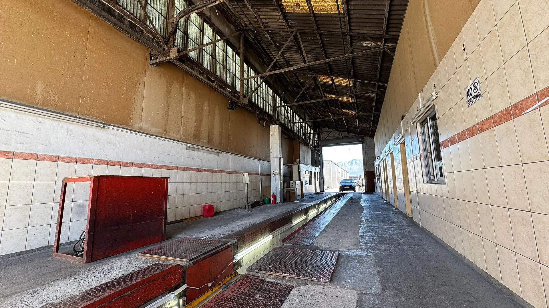 Industrial layout at Gunners Factory Park, Epping