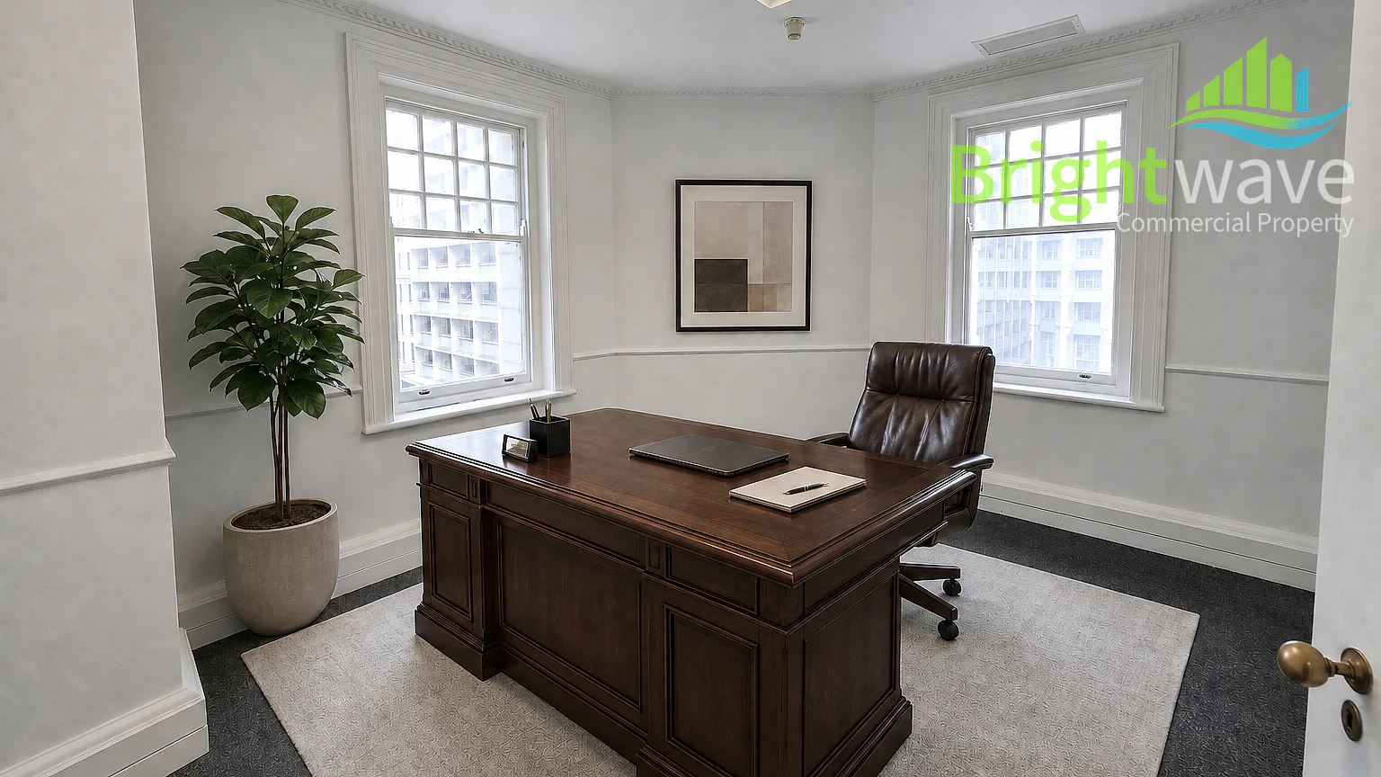 Open plan office area at 72-74 Long Street