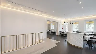 Open plan retail area at 217-219 Bree