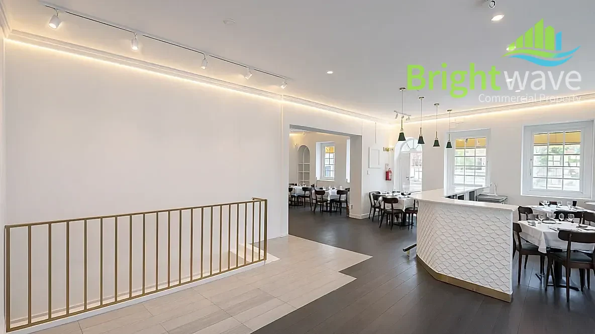 Open plan retail area at 217-219 Bree