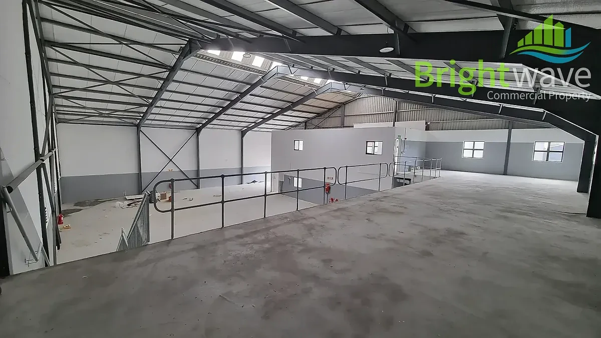 Interior of industrial space at Fisantekraal Industrial Park