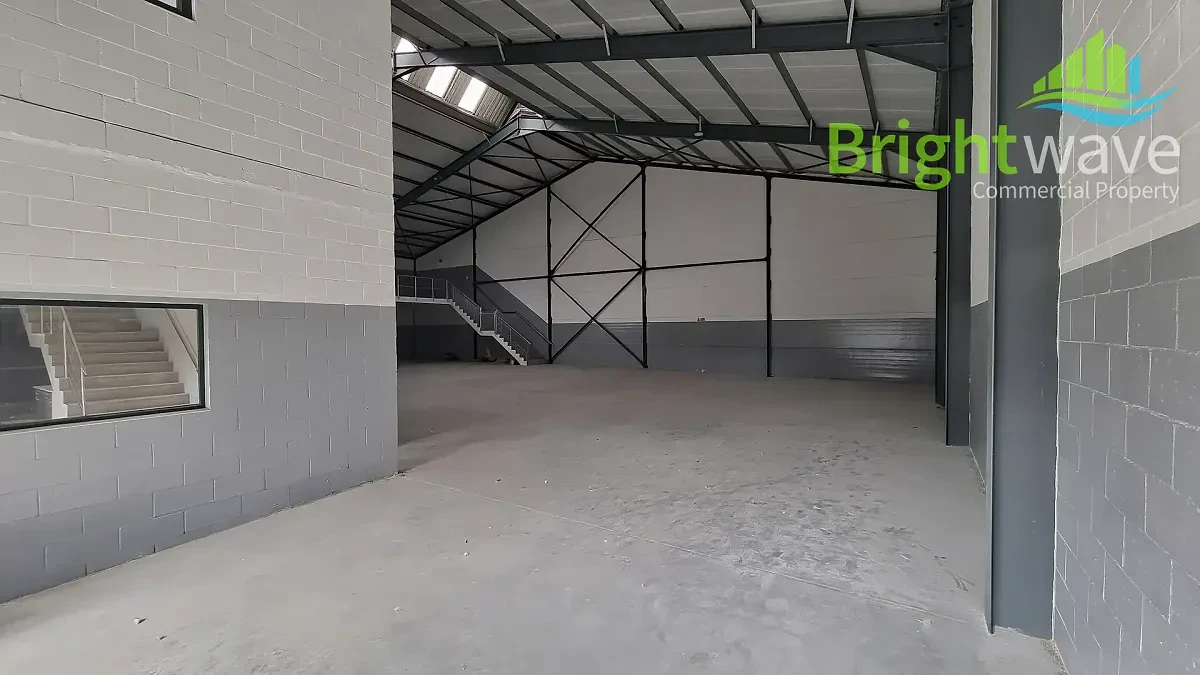 Open plan industrial area at Fisantekraal Industrial Park