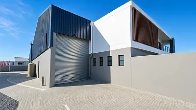 Interior of industrial space at Fisantekraal Industrial Park