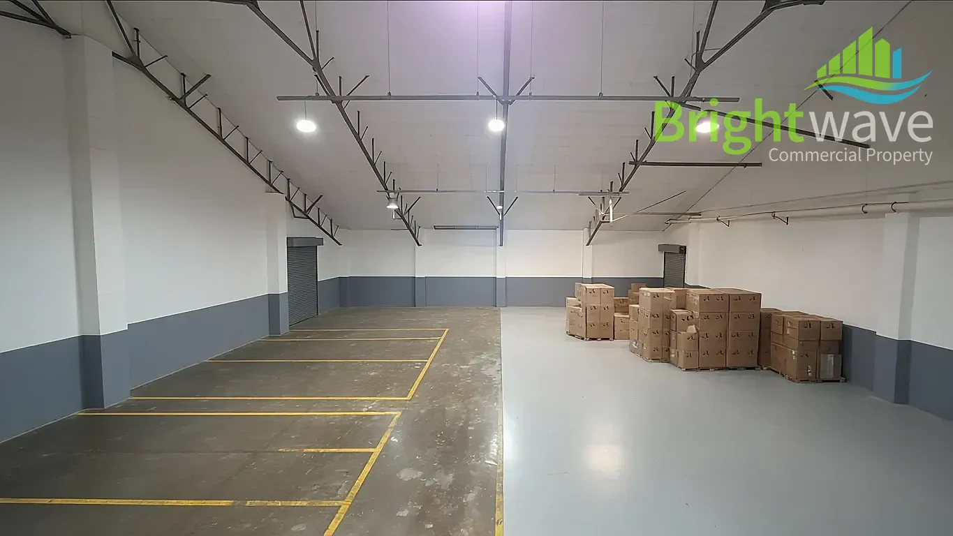 Open plan industrial area at The Studios