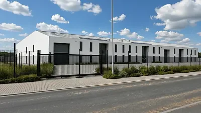 Open plan industrial area at Darwin Industrial Park