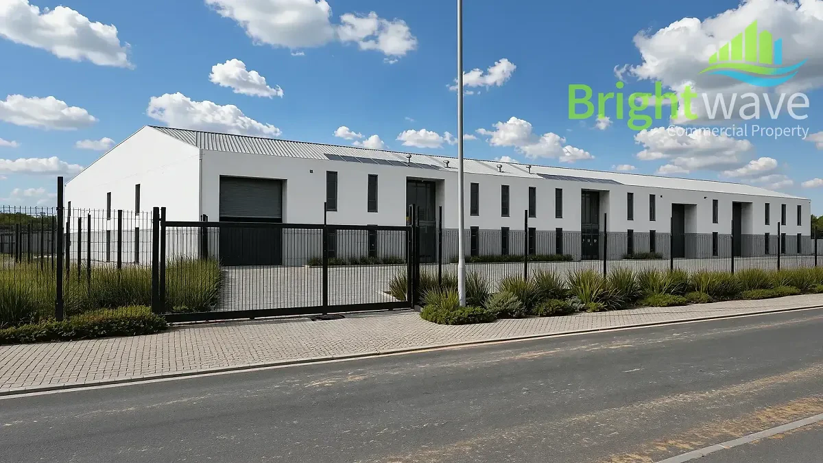 Open plan warehouse area at Darwin Industrial Park
