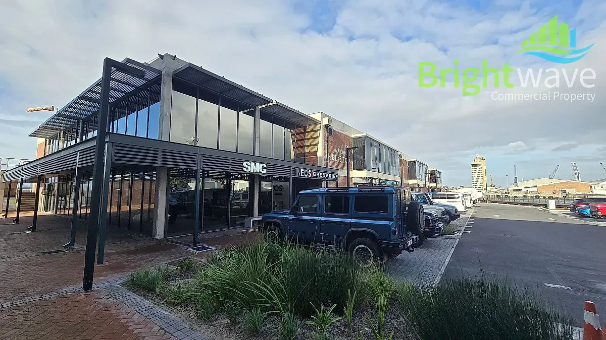 Open plan retail area at East Pier
