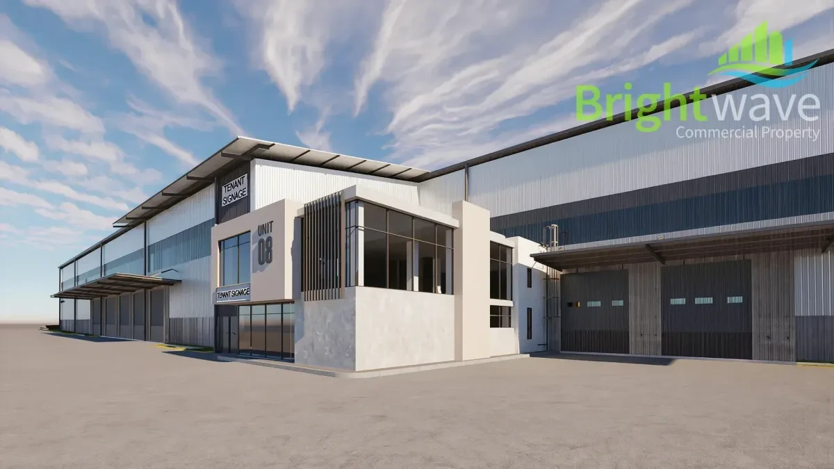 Interior of industrial space at Indlovu Logistics Park