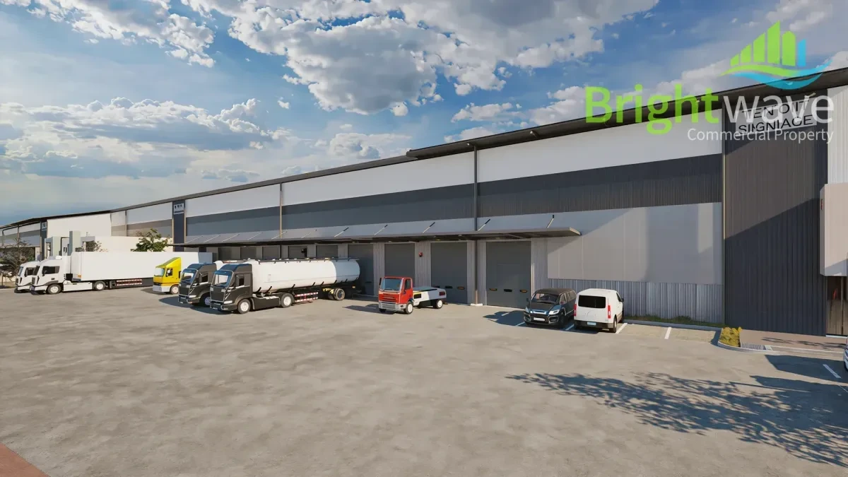 Open plan industrial area at Indlovu Logistics Park