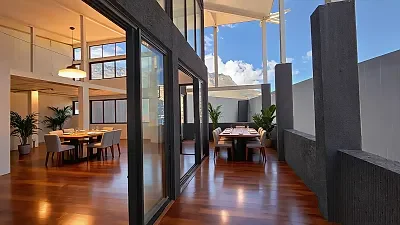 Open plan retail area at 99 Harrington
