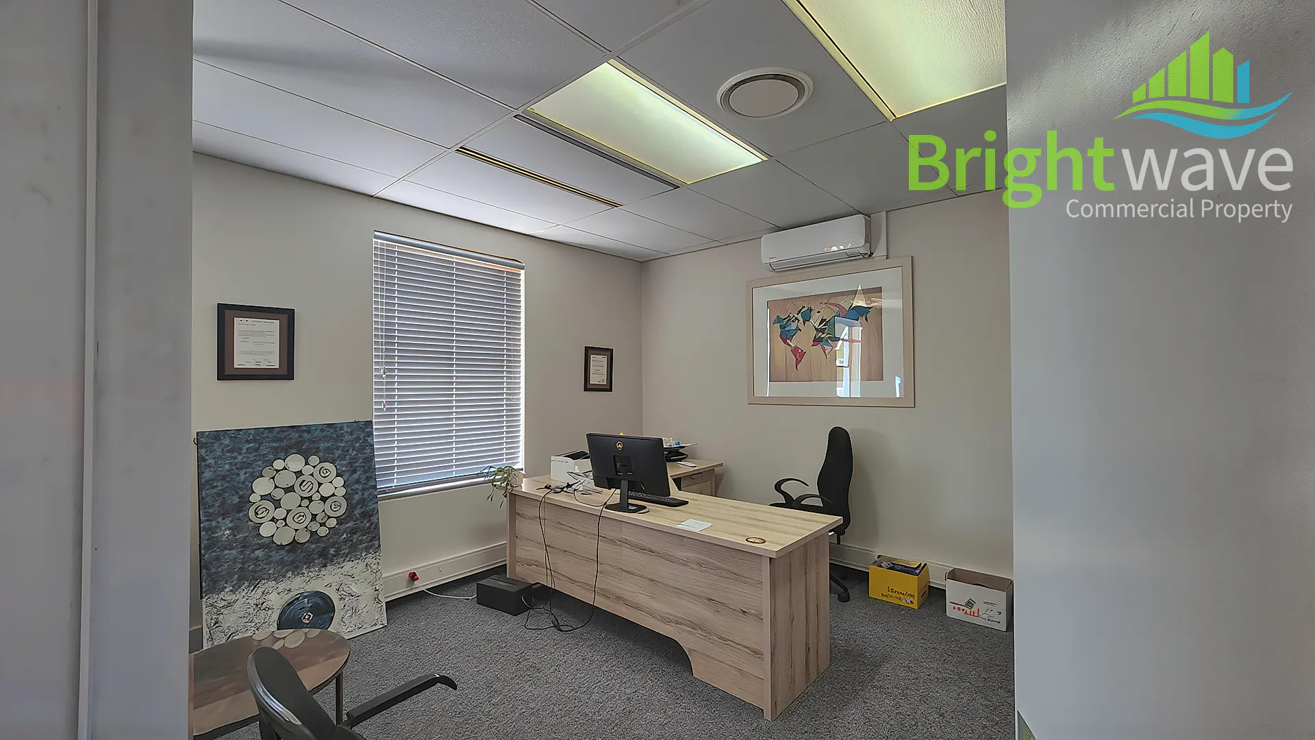 Office layout at Twin Oaks Centre, Somerset West