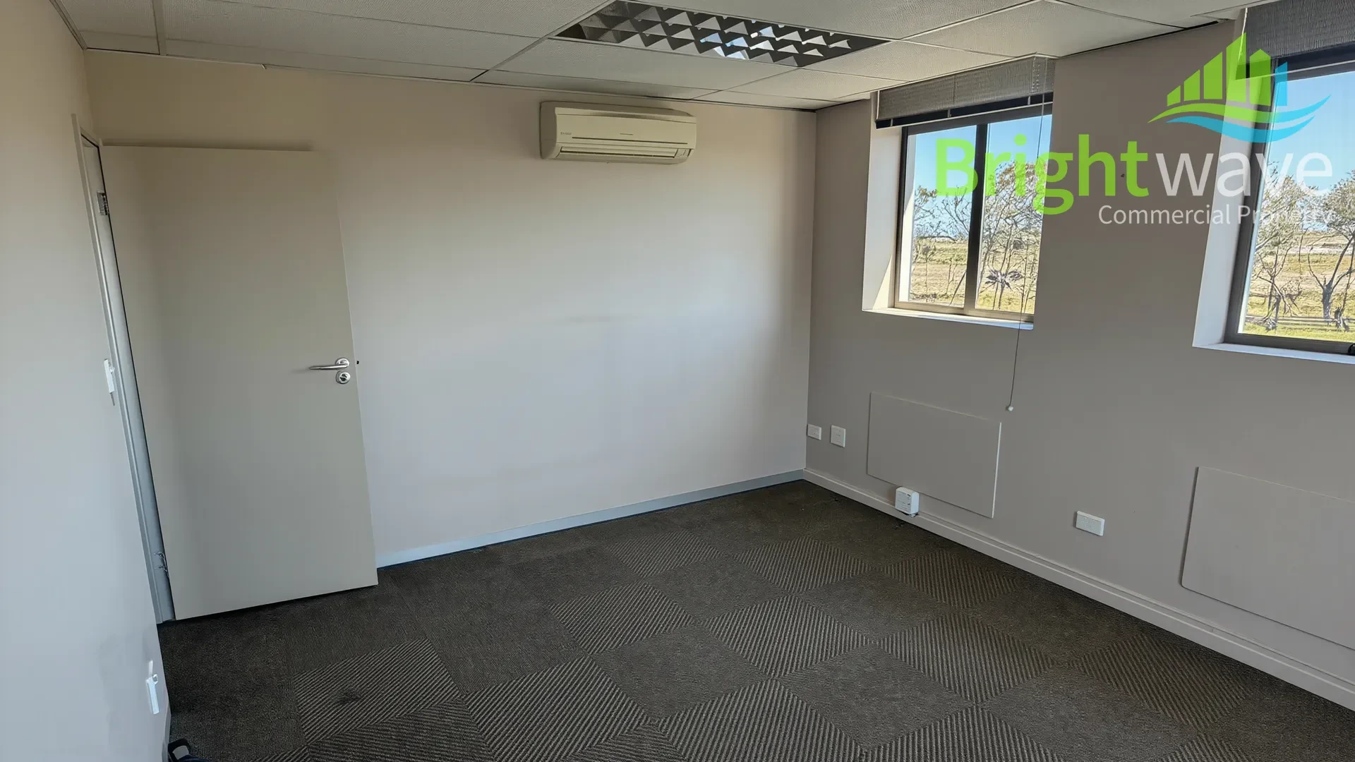 Interior of office space at Parc du Links office park