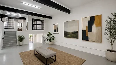Open plan retail area at 78 Church Street