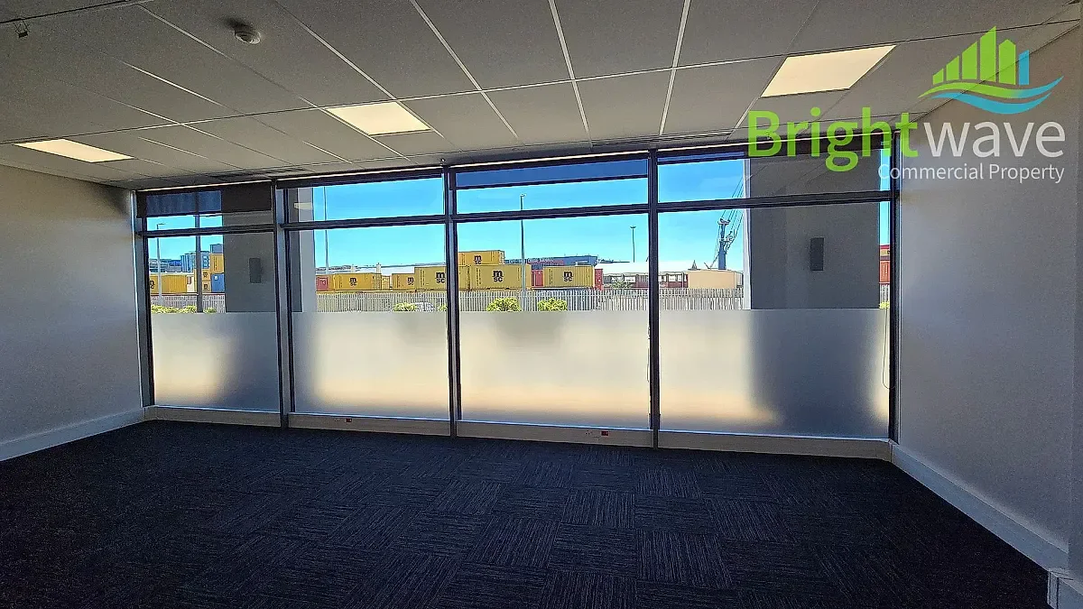 Open plan office area at The Yacht Club