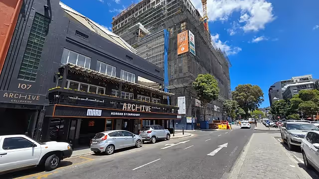 107 Bree Street in Cape Town CBD, exterior view.