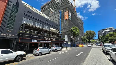 Interior of office space at 107 Bree Street
