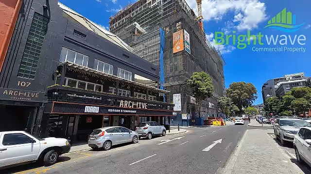 107 Bree Street in Cape Town CBD, exterior view.
