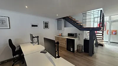 Office layout at 107 Bree Street, Cape Town CBD