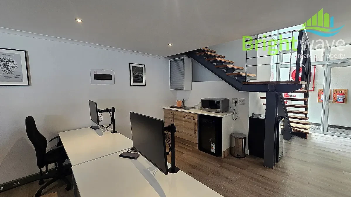 Office layout at 107 Bree Street, Cape Town CBD