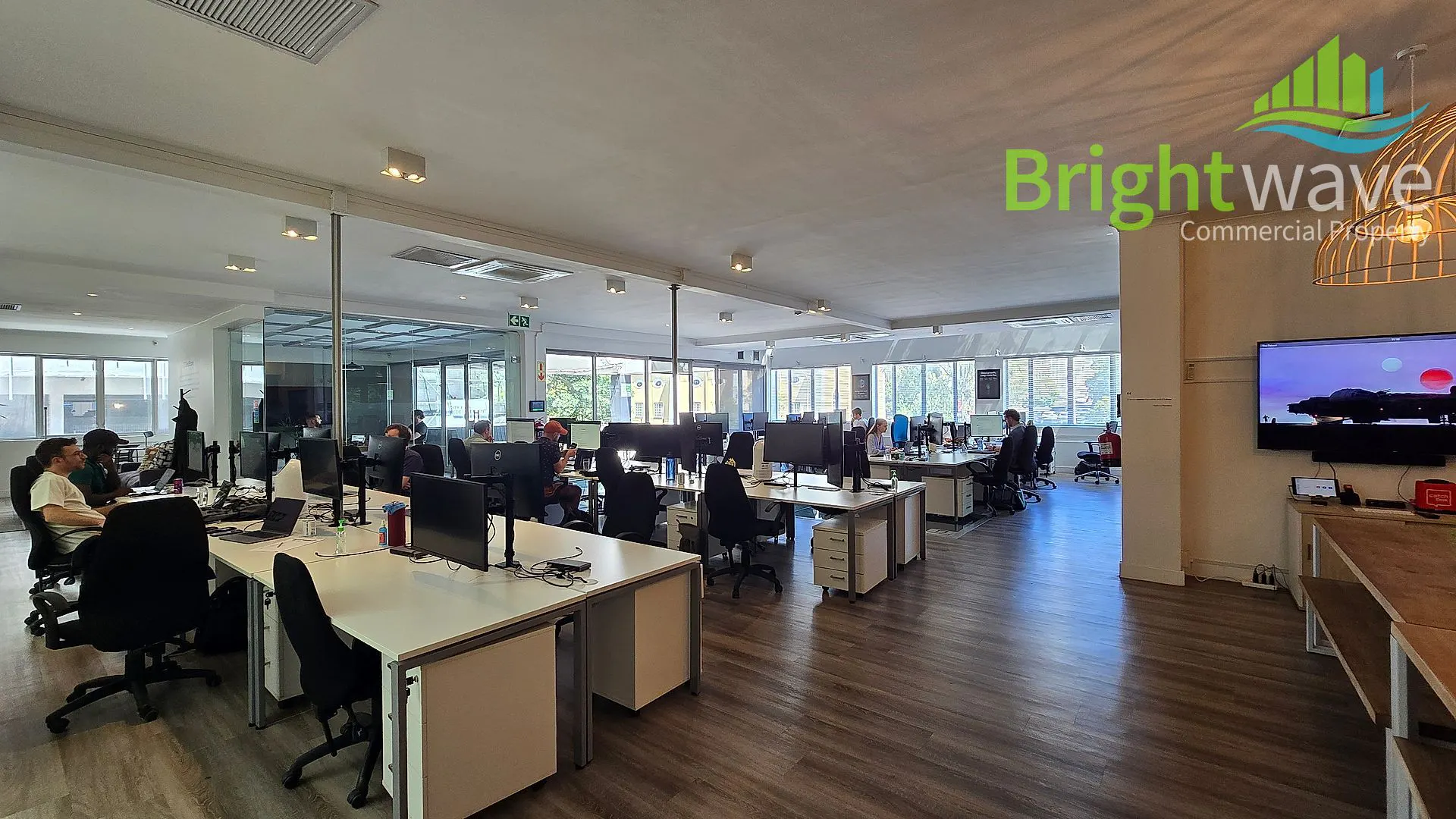 Office layout at 107 Bree Street, Cape Town CBD